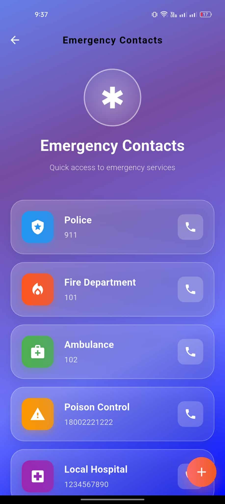 Emergency Contacts